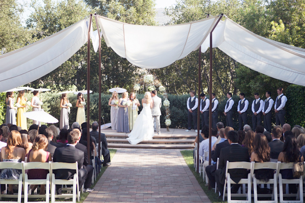 Wedding Photo by Christine Bentley Photography of Ceremony decor